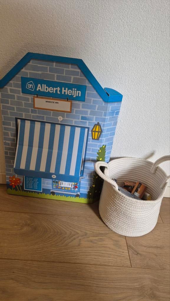 Ah albert heijn mini's supermarkt producten papier, Ophalen of Verzenden, Winkel, Super of Benzinepomp, Zegels, Bonnen of Punten