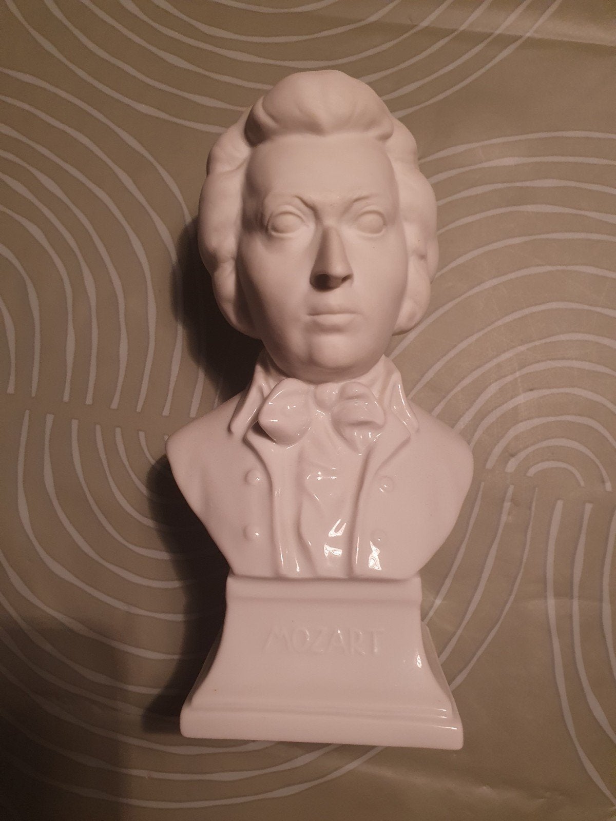 Herend Porseleinen Mozart Buste - Handgemaakt Hongarije, Ophalen of Verzenden
