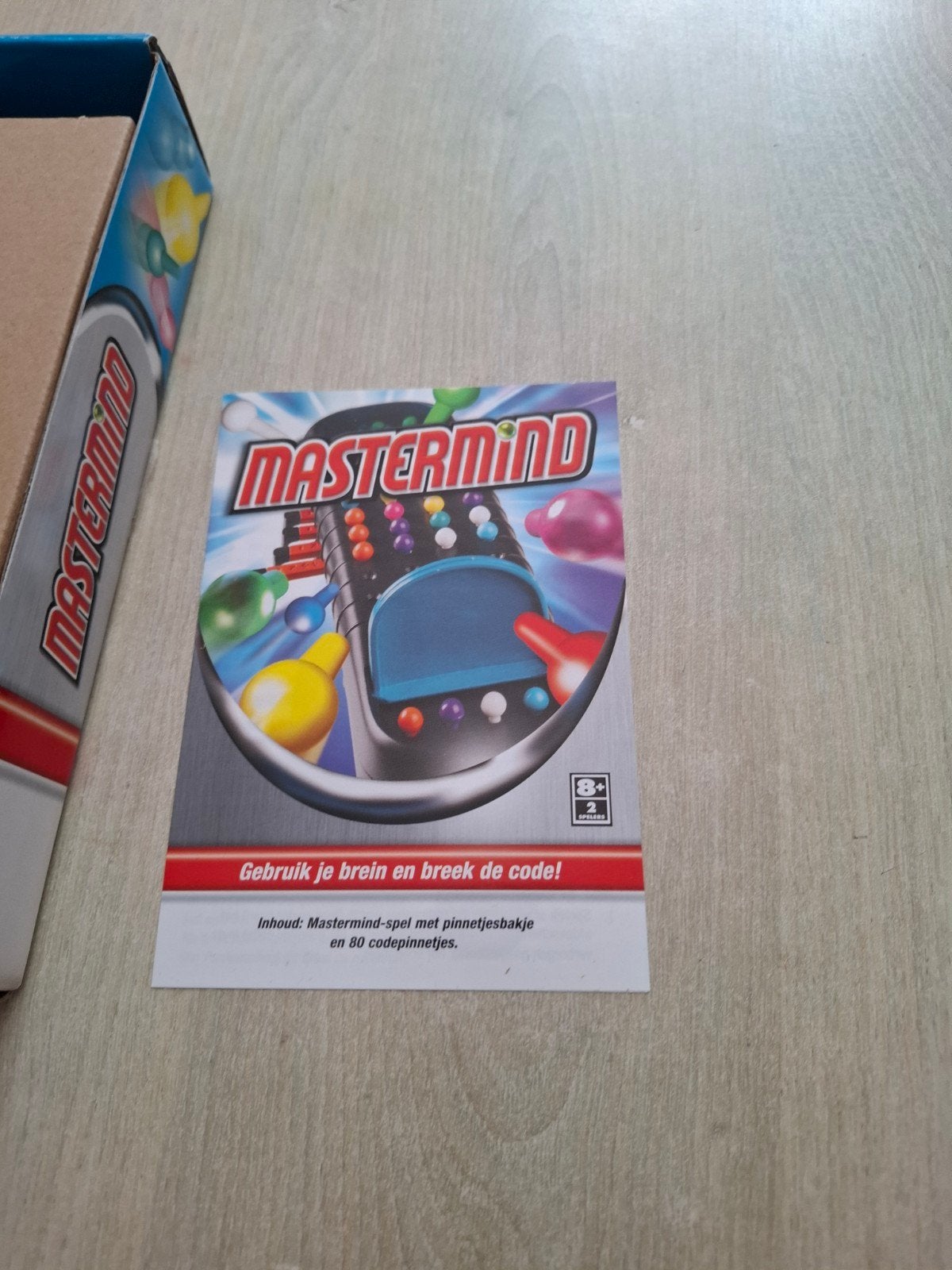 Mastermind Reisspel - Breek de code!, Hobby en Vrije tijd, Gezelschapsspellen | Bordspellen, Een of twee spelers, Ophalen of Verzenden