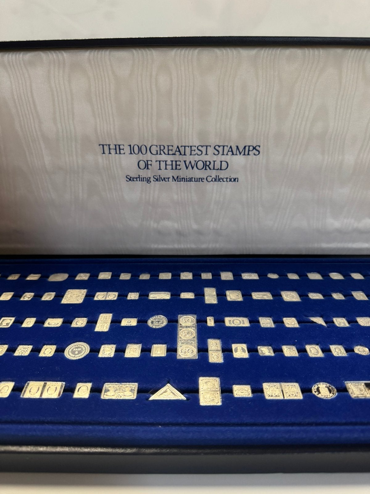 The 100 Greatest Stamps of the World, Ophalen of Verzenden, Zilver