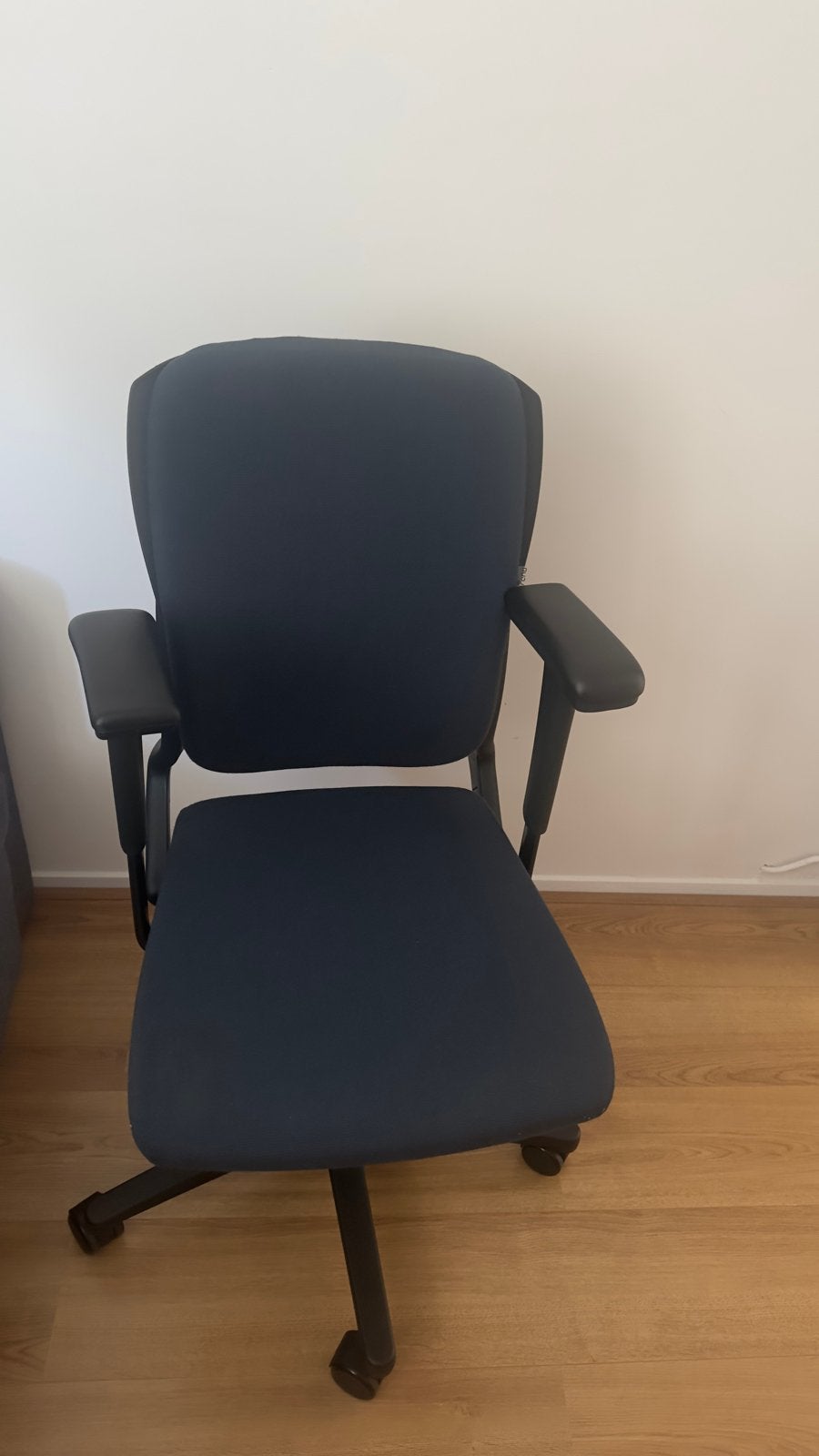 Comfortabele Bureaustoel - Donkerblauw, Ophalen of Verzenden, Gebruikt, Blauw, Bureaustoel