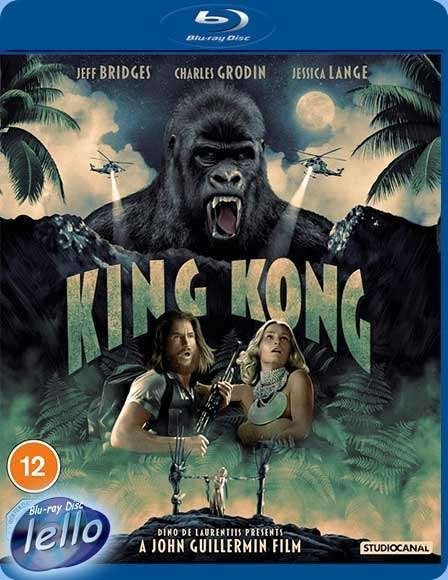 Blu-ray: King Kong (1976 Jeff Bridges) UK niet NLO, Ophalen of Verzenden, Nieuw in verpakking, Avontuur