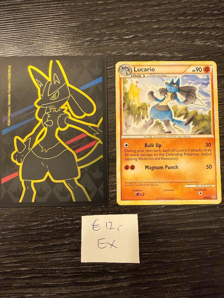 Lucario 2010 19/95, Ophalen of Verzenden, Zo goed als nieuw, Losse kaart