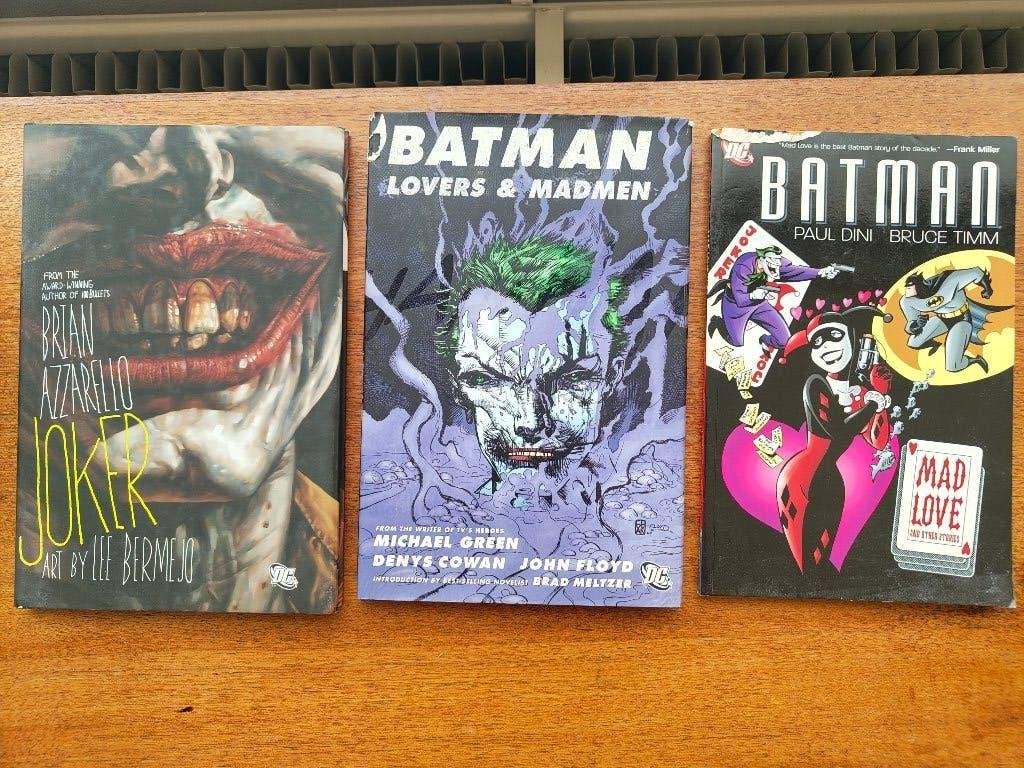 Batman: Joker, Lovers & Madmen, Mad Love (3 comics, Engels), Meerdere stripboeken, Verzenden, Gelezen