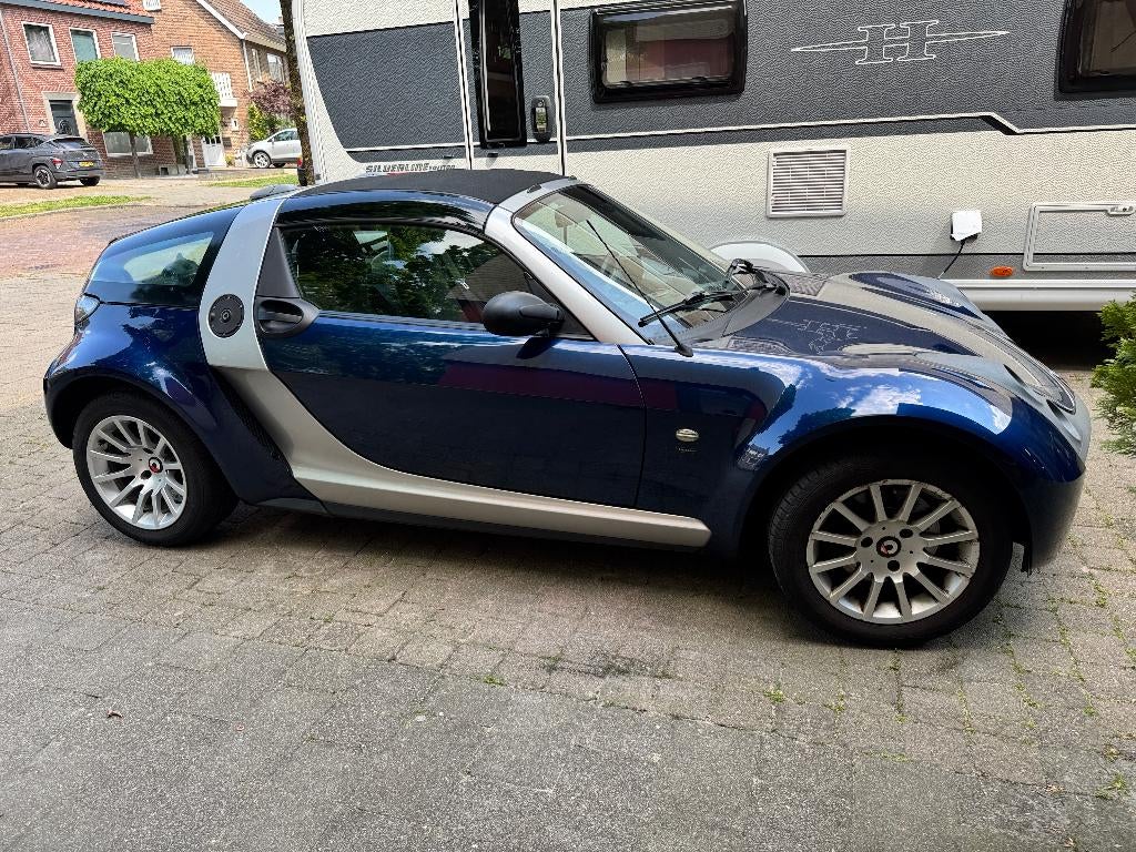 Smart Roadster Coupé 90pk 2006 Blauw, Auto's, Smart, Particulier, Roadster, ABS, Airbags, Bluetooth, Centrale vergrendeling, Cruise Control