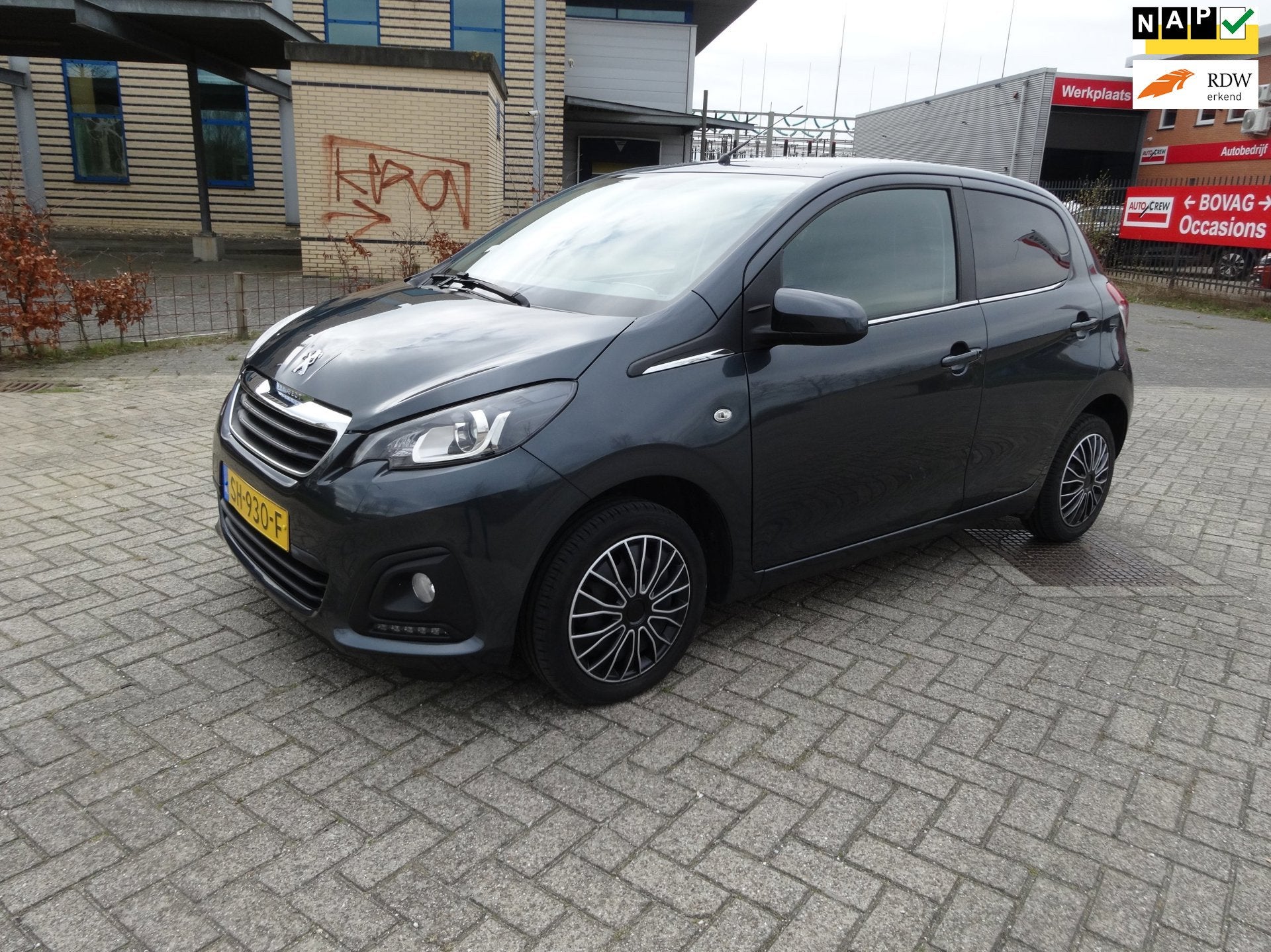 Peugeot 108 1.0 e-VTi Active Airco Camera N.a.p, Voorwielaandrijving, Stof, Gebruikt, Euro 6