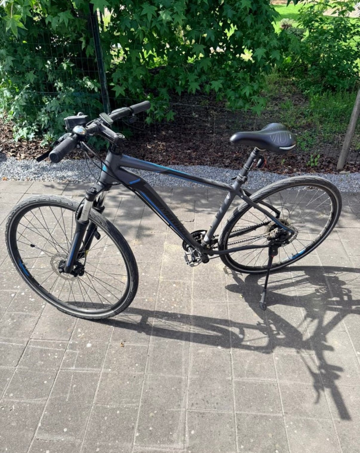 Merida Crossway herenfiets, Ophalen, Zo goed als nieuw, Meer dan 20 versnellingen, Overige merken