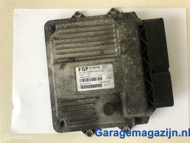 Computer motormanagement Agila (A) 1.3 CDti 2004 55196356ZQ, Gebruikt, Opel, Ophalen of Verzenden, Opel