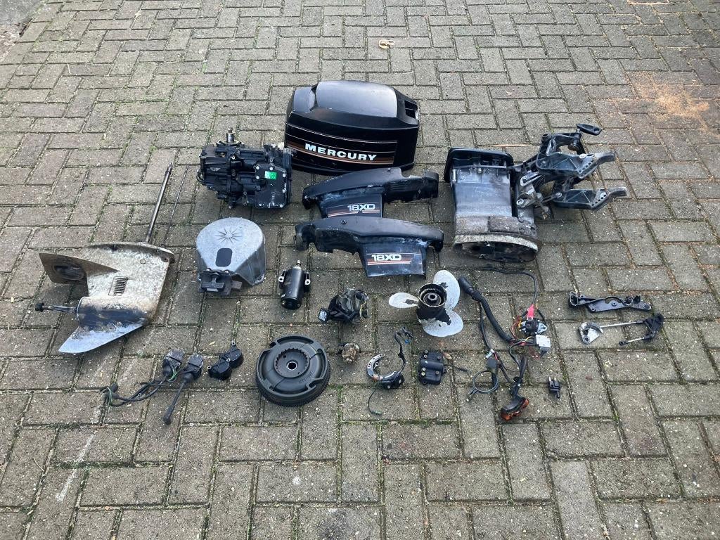 Mercury 18 20 25 pk 2 takt buitenboordmotor onderdelen, Watersport en Boten, Accessoires en Onderhoud, Ophalen of Verzenden, Gebruikt