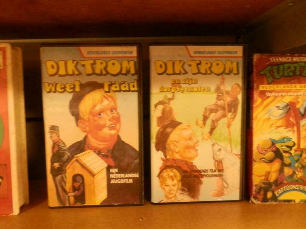 Dik Trom VHS, Cd's en Dvd's, Ophalen of Verzenden, Overige typen