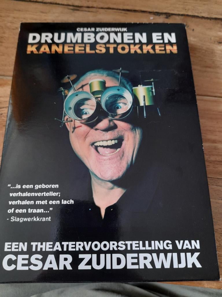 Cesar Zuiderwijk - Drumbonen en Kaneelstokken DVD, Alle leeftijden, Ophalen of Verzenden, Gebruikt