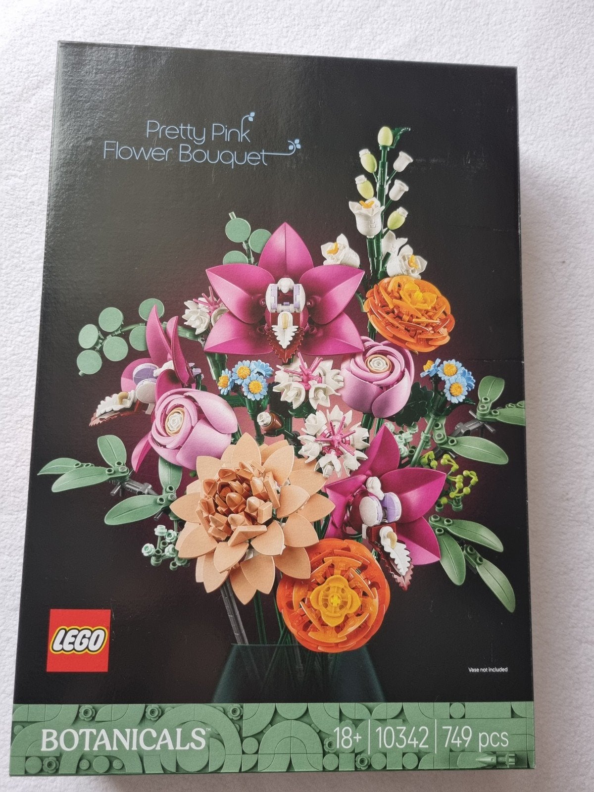 Lego Botanicals 10342 Pretty Pink Flower Bouquet NIEUW, Overige thema's, Lego, Nieuw, Ophalen of Verzenden