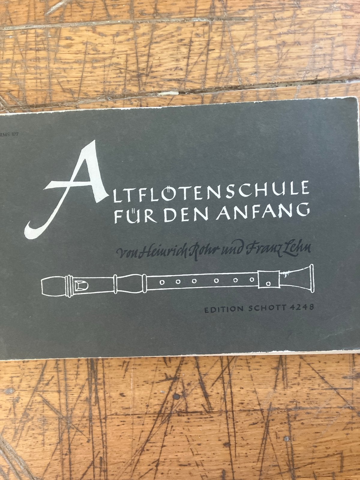 Altfluitlesboek voor beginners - Heinrich Rohr & Franz Lehn, Muziek en Instrumenten, Gebruikt, Klassiek, Les of Cursus, Dwarsfluit of Piccolo
