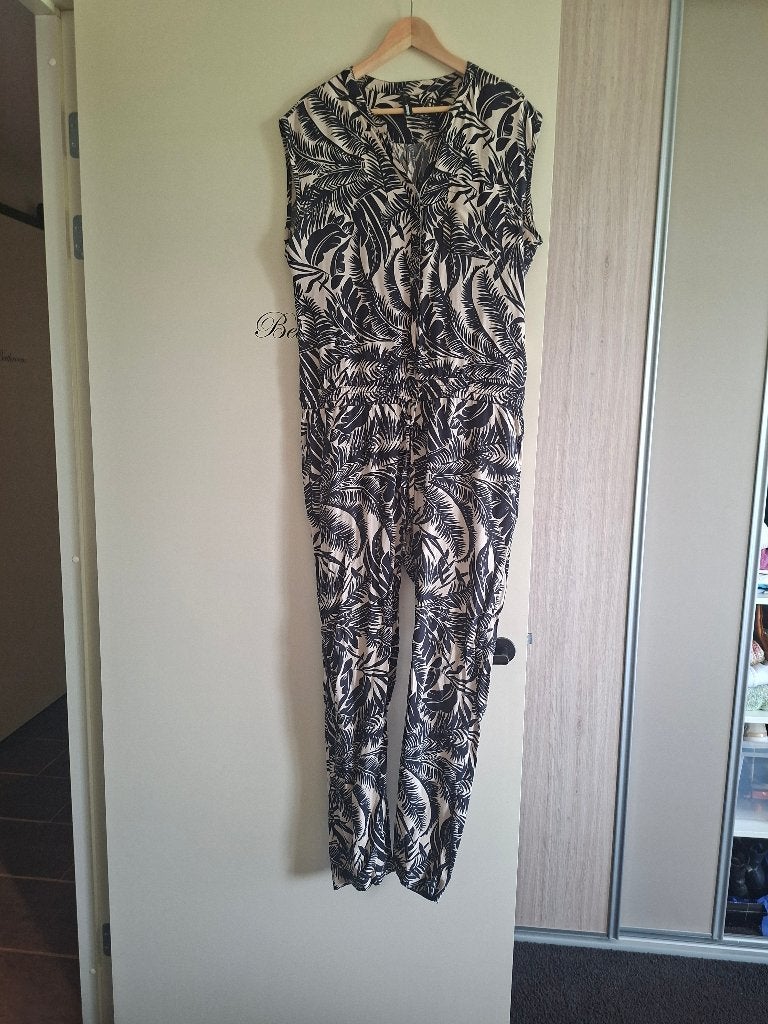 Jumpsuit Shoeby, Verzenden, Zwart, Maat 42/44 (L), Eksept by Shoeby