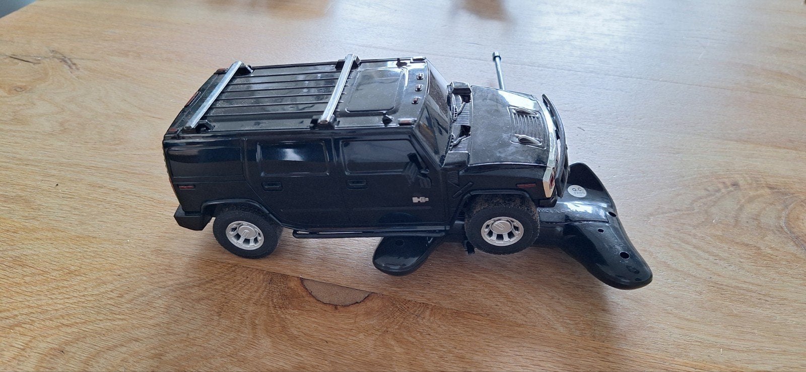 Hummer H2 RC Auto Zwart - Afstandsbestuurbare Speelgoedauto, Ophalen of Verzenden, Gebruikt, Afstandsbediening
