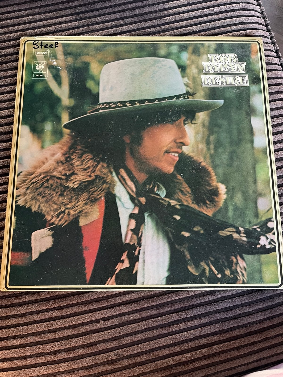 Bob Dylan - Desire LP (CBS) in zeer goede staat, Ophalen of Verzenden, 12 inch, Inclusief binnenhoes, 1970 - 1979