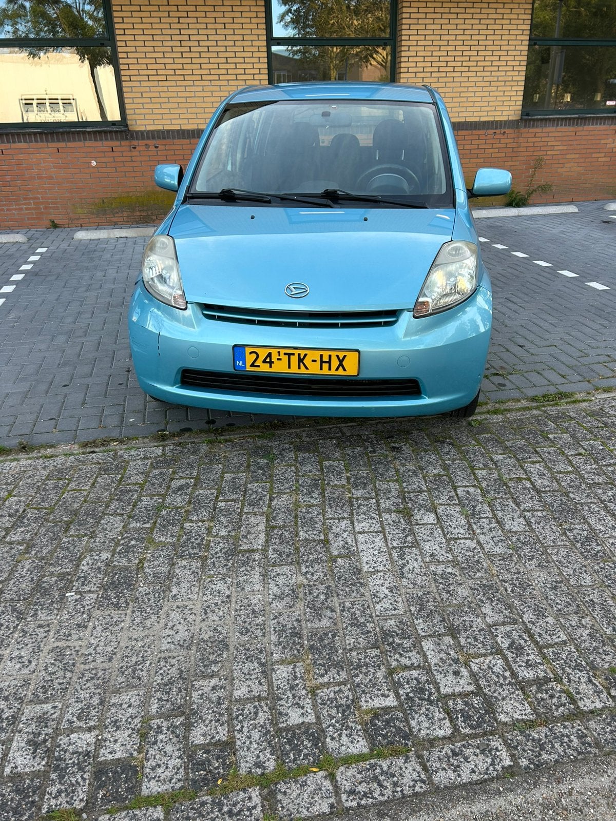 Daihatsu Sirion 1.0 51KW 2006 Blauw, Auto's, Voorwielaandrijving, Stof, Blauw, Handgeschakeld