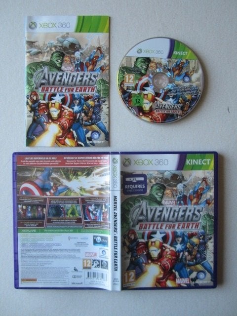 Kinect Marvel Avengers Xbox 360, Spelcomputers en Games, Games | Xbox 360, Zo goed als nieuw, Avontuur en Actie, Ophalen of Verzenden