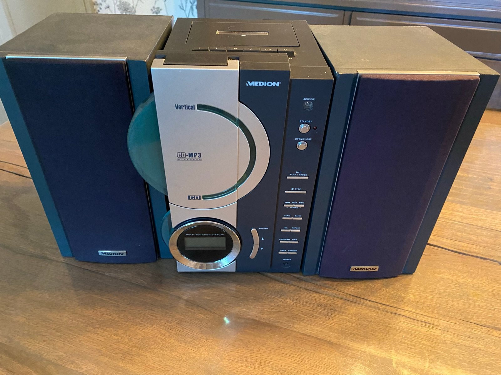 Medion Microset met CD/MP3-speler en radio, Overige merken, Gebruikt, Ophalen of Verzenden, Microset