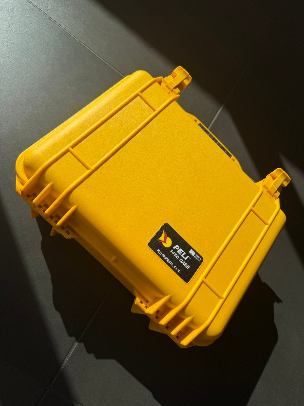 Peli case 1450 Geel NIEUW, Ophalen, Nieuw