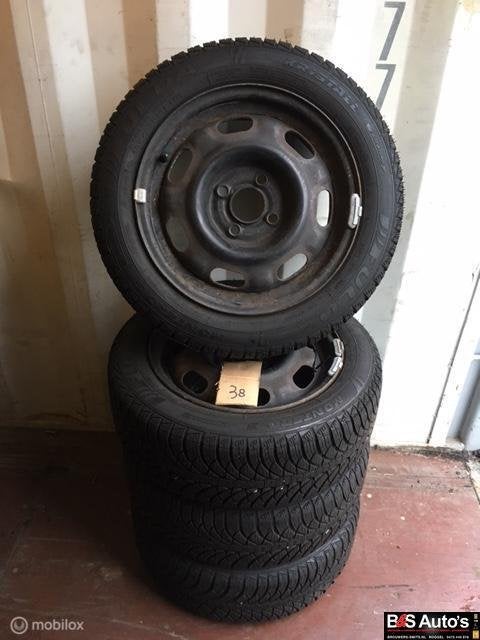 Winterset Fulda Seat Ibiza / Volkswagen Polo 4x100, Ophalen, 14 inch, Gebruikt