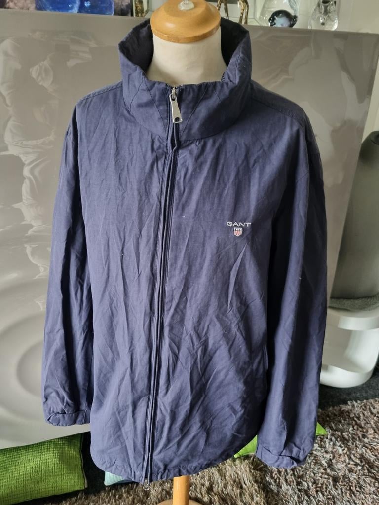 Gant "the mist jacket", maat L, blauw, uitmuntende conditie., Maat 52/54 (L), Blauw, Ophalen of Verzenden, Zo goed als nieuw