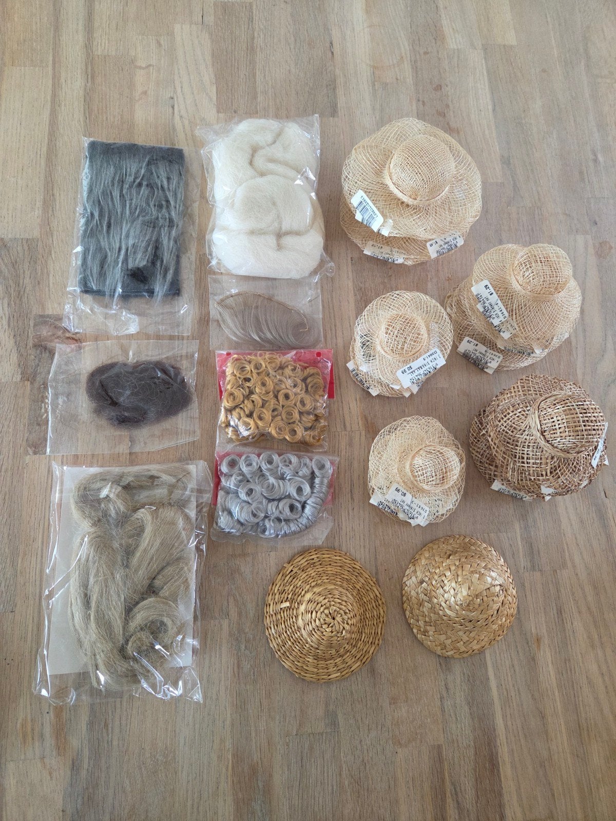 Poppen haartjes en hoedjes knutselpakket, Ophalen of Verzenden, Nieuw, Overige typen