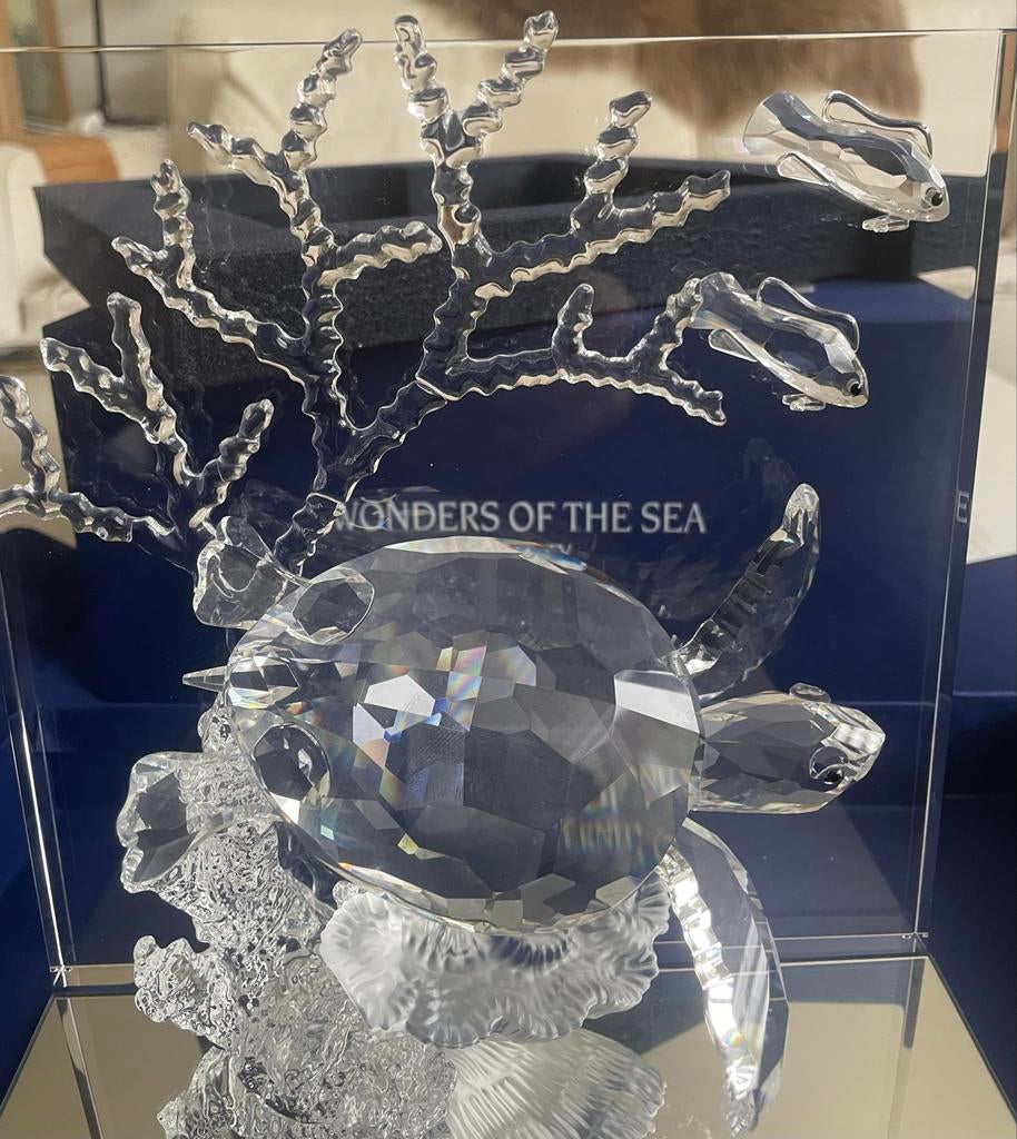 Swarovski Wonders of the Sea Eternity 2006 Gekleurde Versie, Verzamelen, Swarovski, Ophalen of Verzenden, Nieuw, Figuurtje