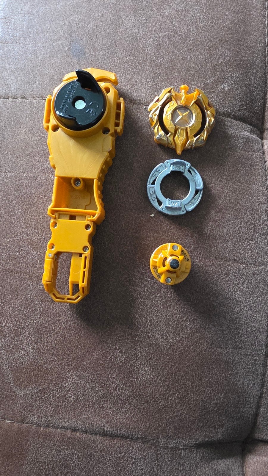 Beyblade Burst Starter Set met Launcher - Geel, Ophalen of Verzenden