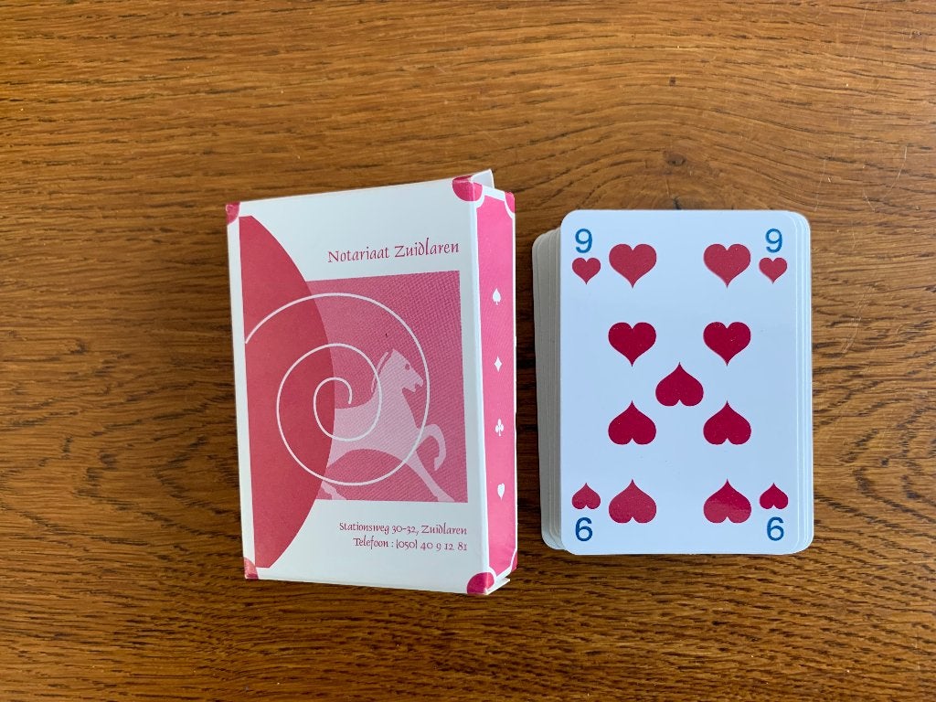 Kaartspel "Notariaat Zuidlaren" Nieuw, Ophalen of Verzenden, Nieuw