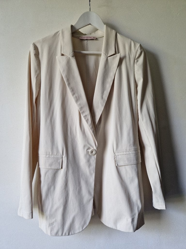 Studio Anneloes blazer mt XS, Studio Anneloes, Beige, Ophalen of Verzenden, Zo goed als nieuw