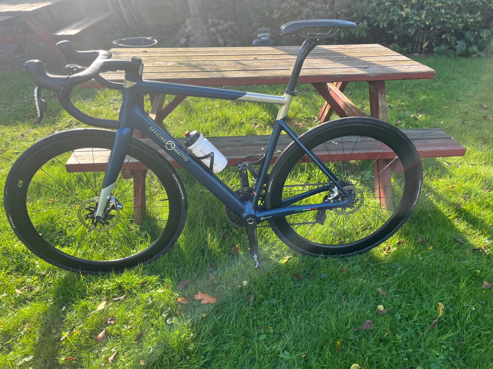 Officine Mattio OM1, 28 inch, Carbon, Zo goed als nieuw, Meer dan 20 versnellingen