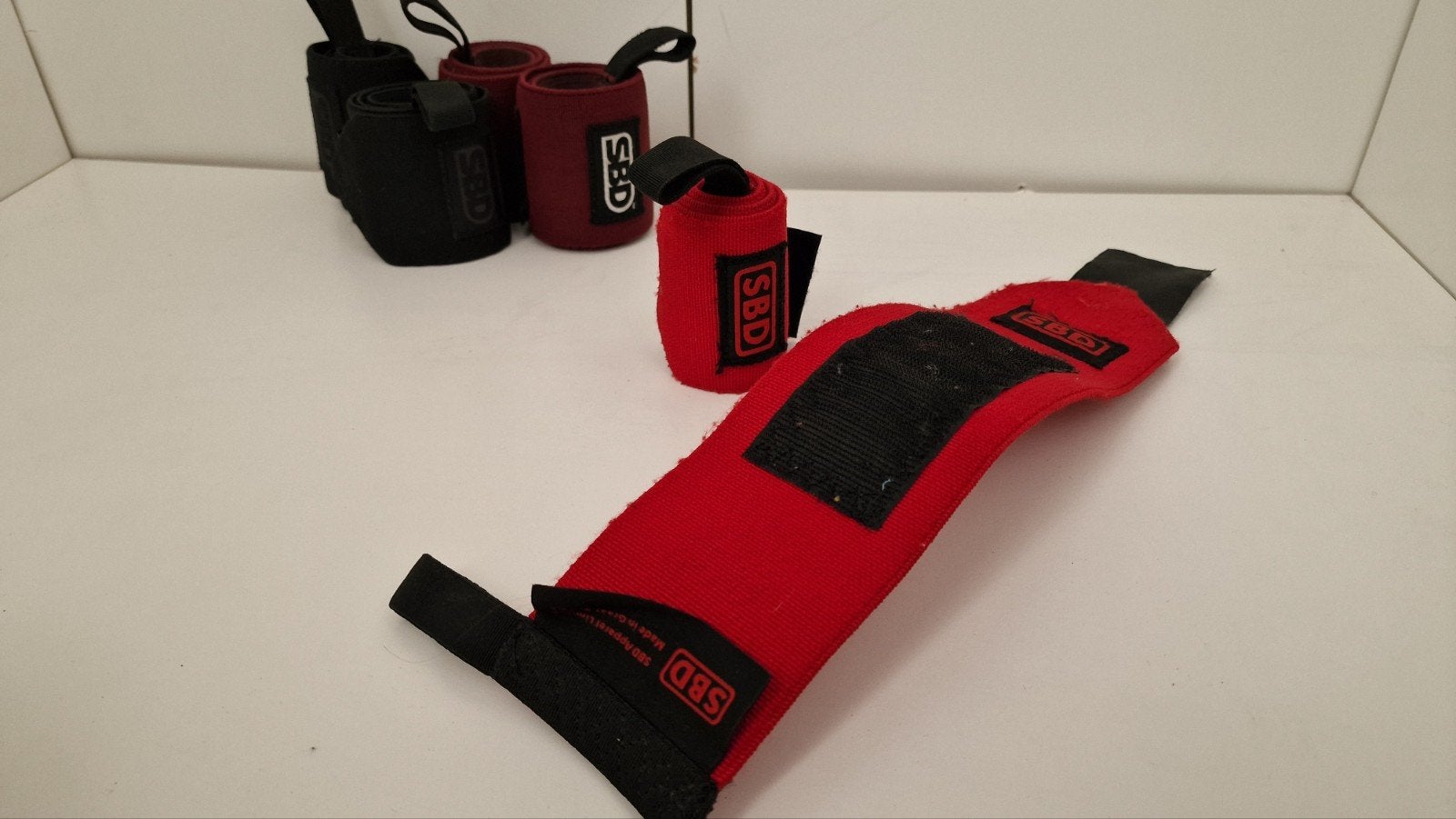 SBD Stiff Wrist Wraps Maat S, Sport en Fitness, Ophalen of Verzenden, Zo goed als nieuw, Overige typen