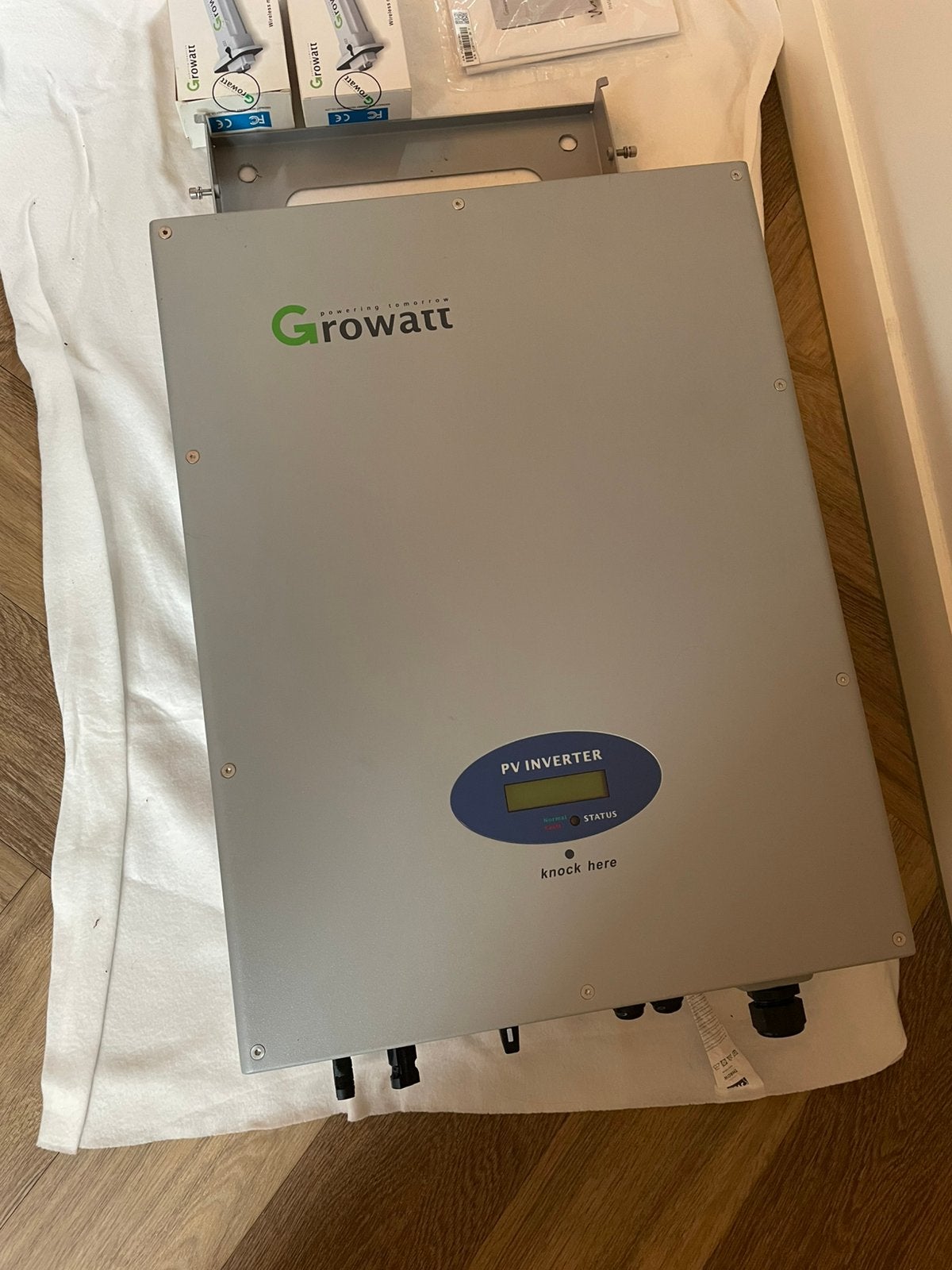 Growatt 6000 UE PV Grid Inverter - omvormer zonnepanelen, Ophalen, Gebruikt, Growatt, Omvormer