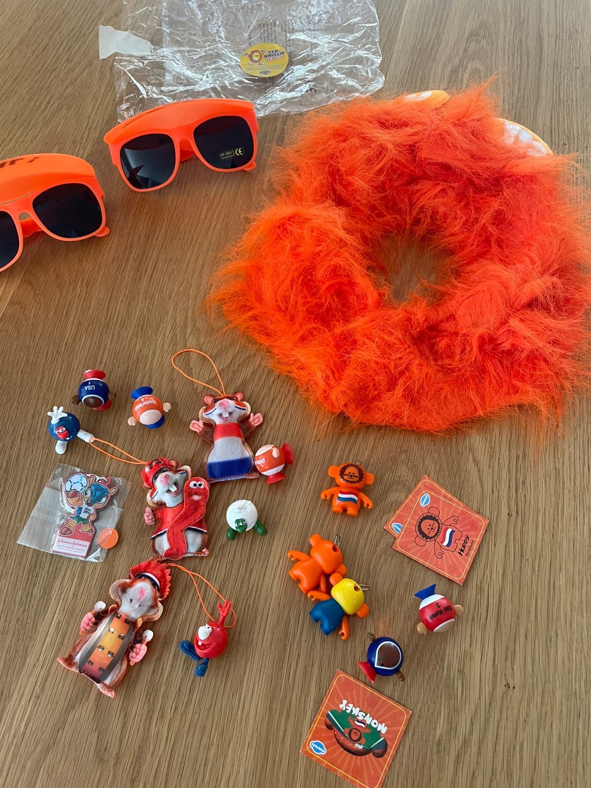Oranje WK fan artikelen, Ophalen of Verzenden, Zo goed als nieuw, Oranje of Koningsdag