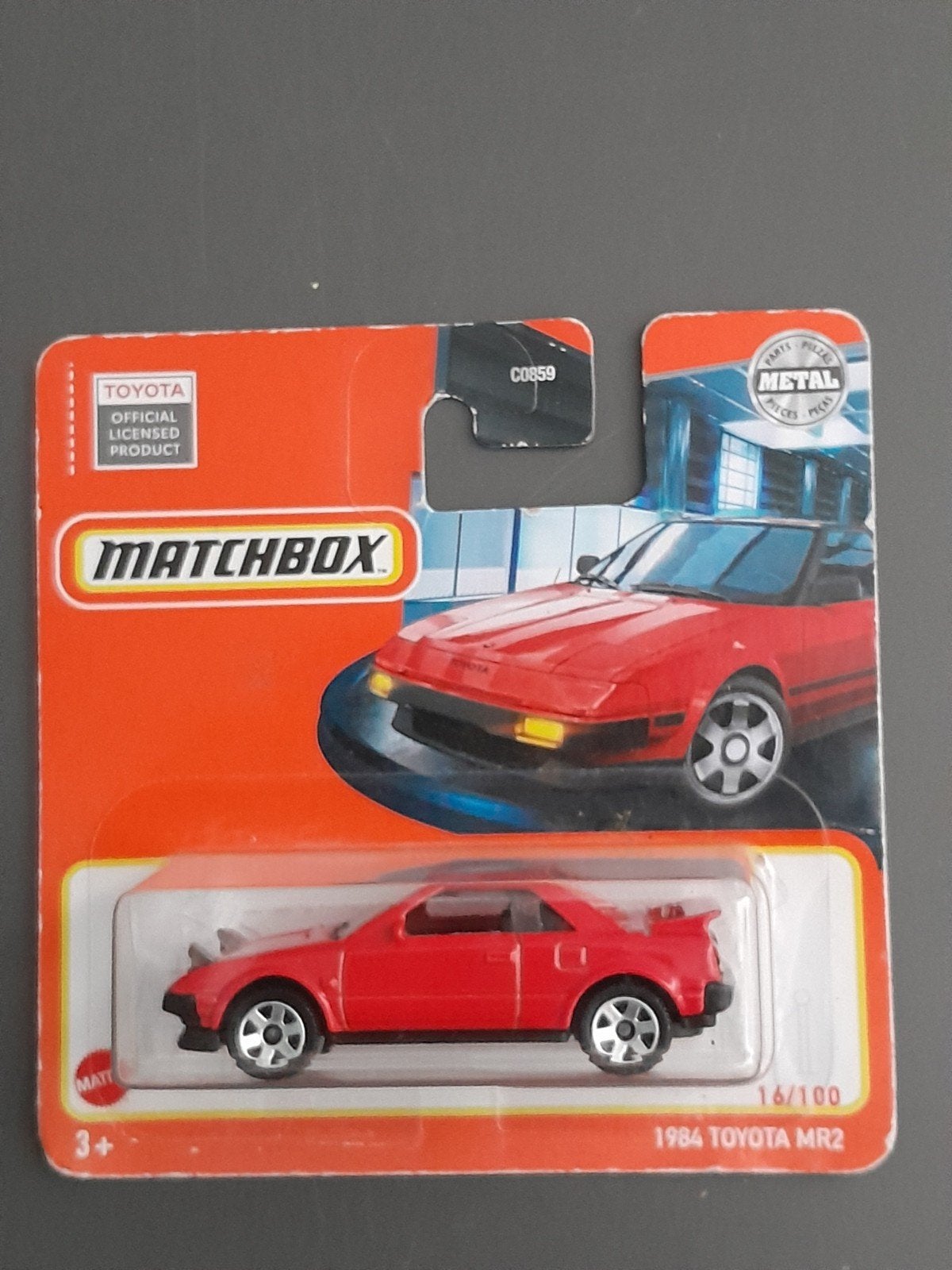 Matchbox 1984 Toyota MR2.  Lights Up.     Matchbox, Ophalen of Verzenden, Nieuw, Auto