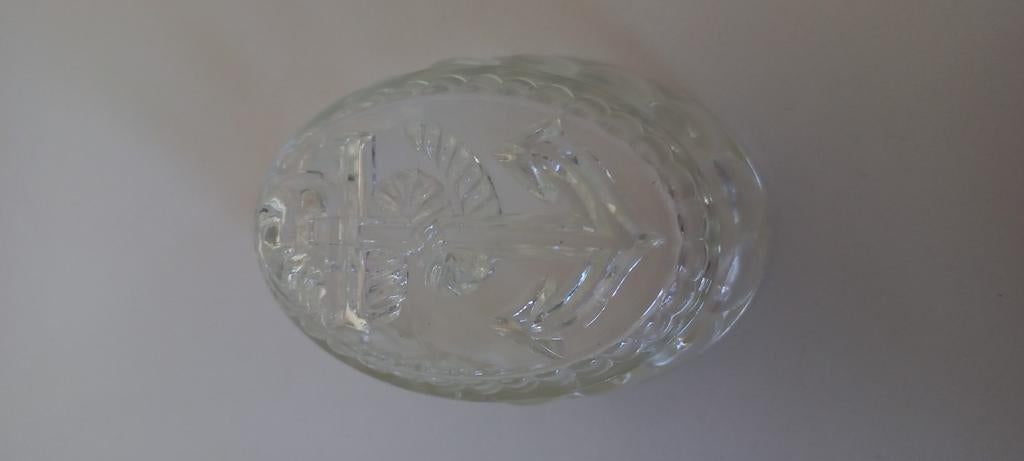 Puddingvorm Hoop Geloof Liefde, Ophalen of Verzenden, Glas