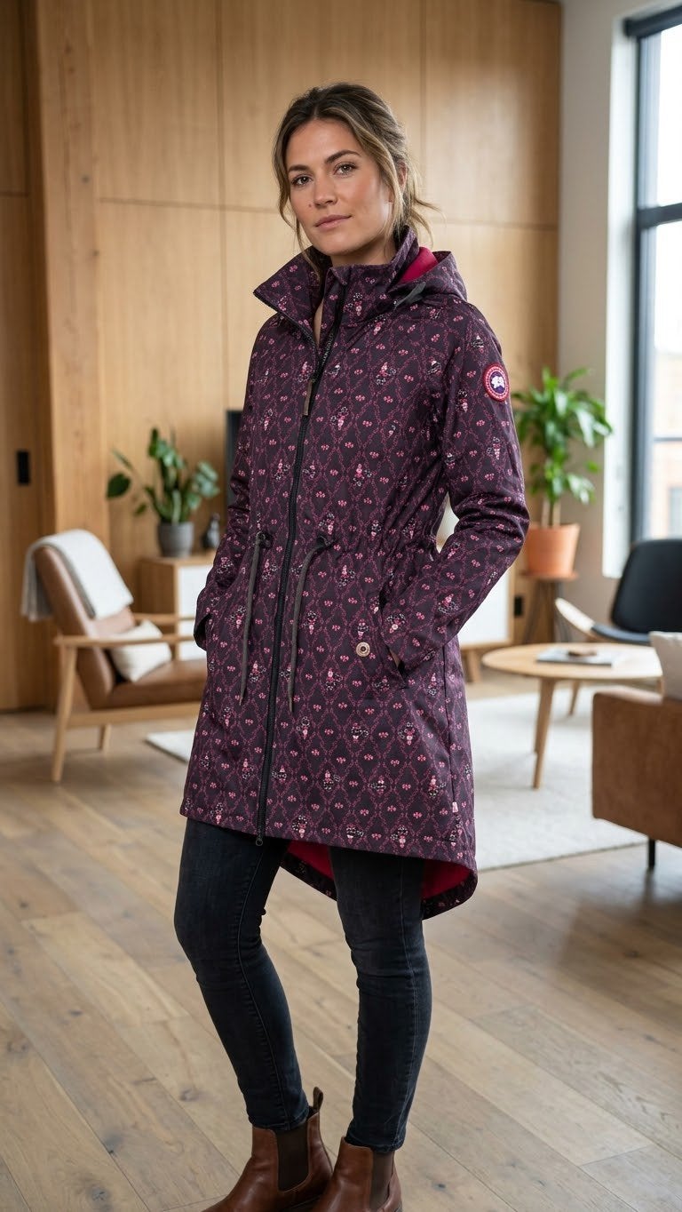 Blutsgeschwister Softshell jas met capuchon en kabouterprint, Ophalen of Verzenden, Zo goed als nieuw, Maat 36 (S), Zwart