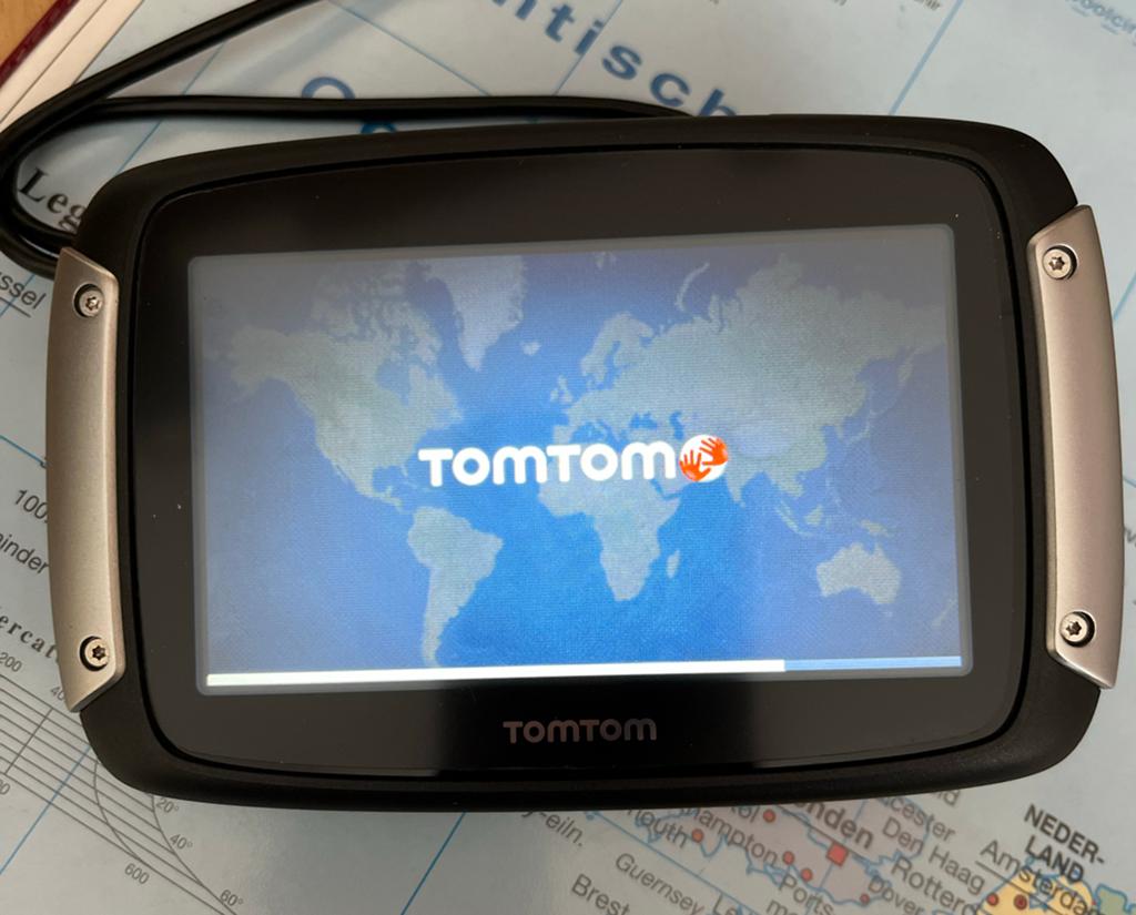 TomTom Rider 400, Ophalen, Gebruikt