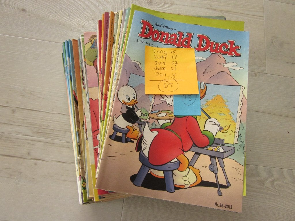 Donald Duck tijdschrift, Ophalen, 1980 tot heden, Nederland, Tijdschrift