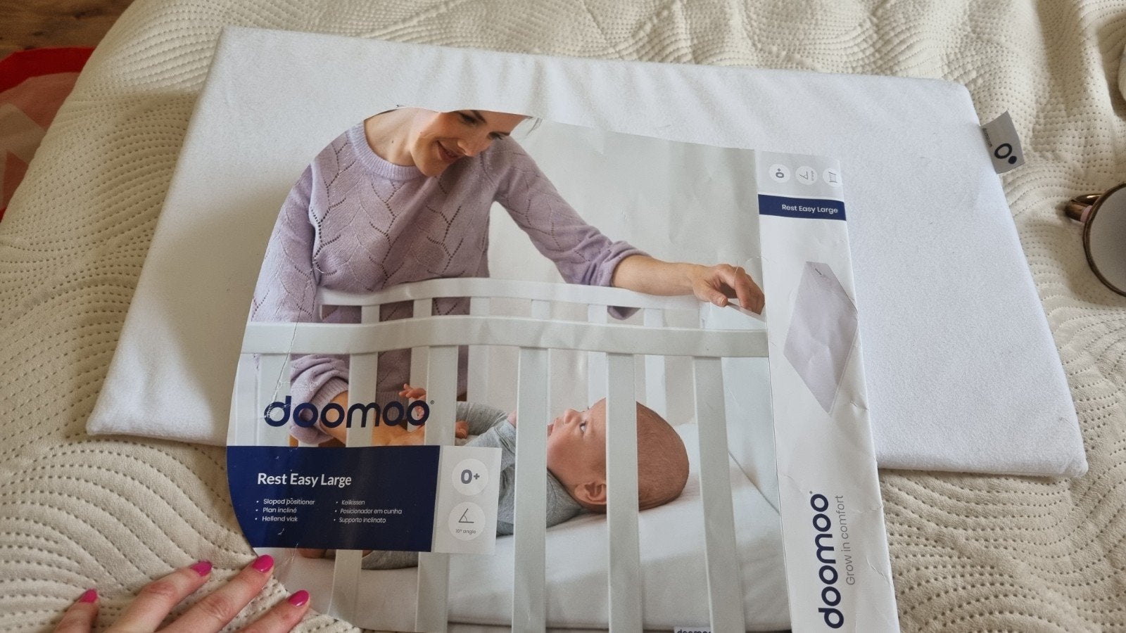 Doomoo Rest Easy Large - Anti-reflux kussen, Ophalen of Verzenden, Zo goed als nieuw, Overige typen