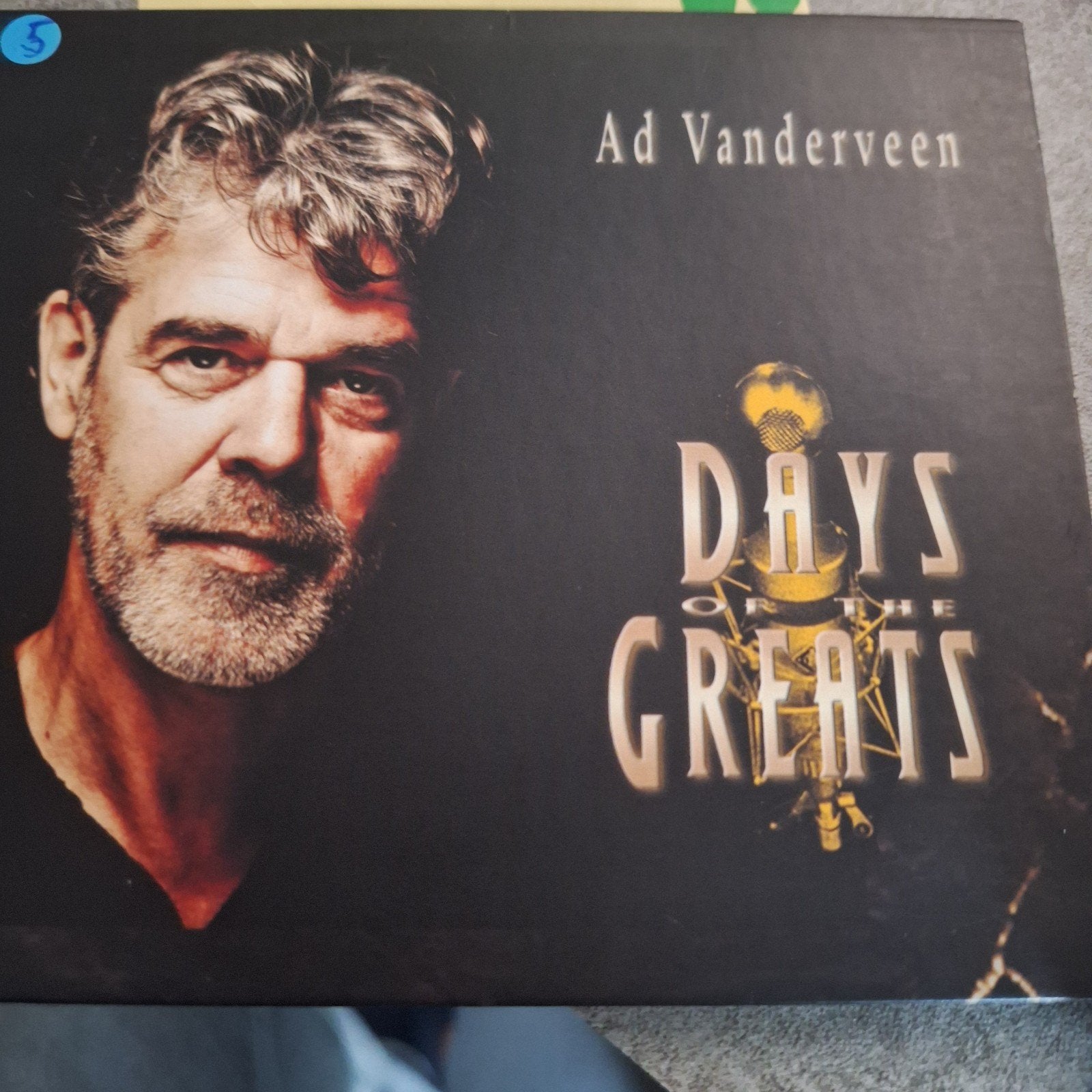 Ad Vanderveen - Days Of The Greats CD, Ophalen of Verzenden, Zo goed als nieuw, Singer-songwriter