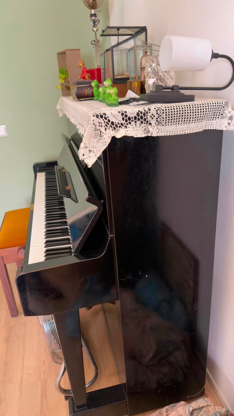 Yamaha piano, Ophalen, Gebruikt, Zwart, Piano