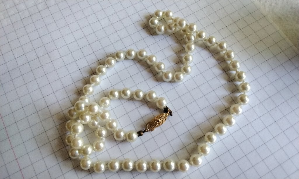 Bloedmooie Parels Ketting  Witte Parels Slot Luxe Goud, Ophalen of Verzenden, Nieuw, Goud, Overige materialen