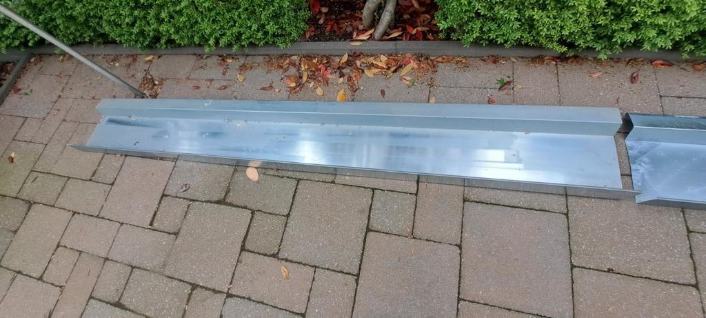 Zinken bakgoten., Doe-het-zelf en Verbouw, Metalen, Ophalen of Verzenden