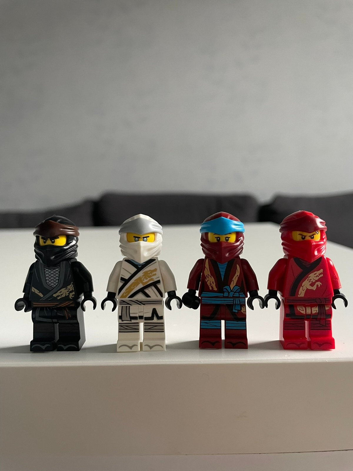 Lego Ninjago Cole, Zane, Nya & Kai Legacy, Lego, Ophalen of Verzenden, Zo goed als nieuw, Minifiguur