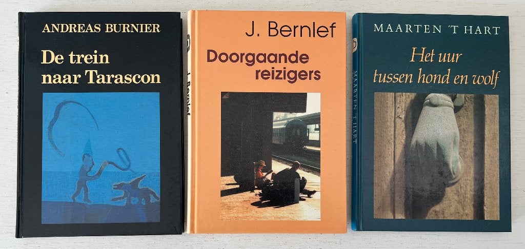 3 x Grootletterboeken, Ophalen of Verzenden, Zo goed als nieuw