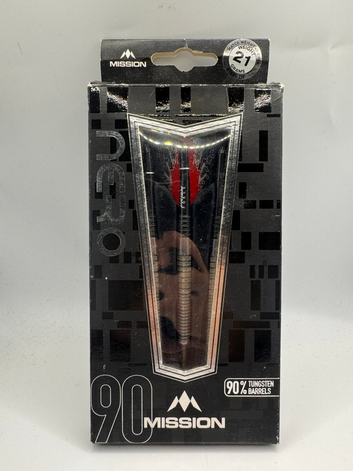 Mission Nero M1 21 Gram Dartpijlen, Sport en Fitness, Darts, Ophalen of Verzenden, Zo goed als nieuw, Nvt, Pijlen