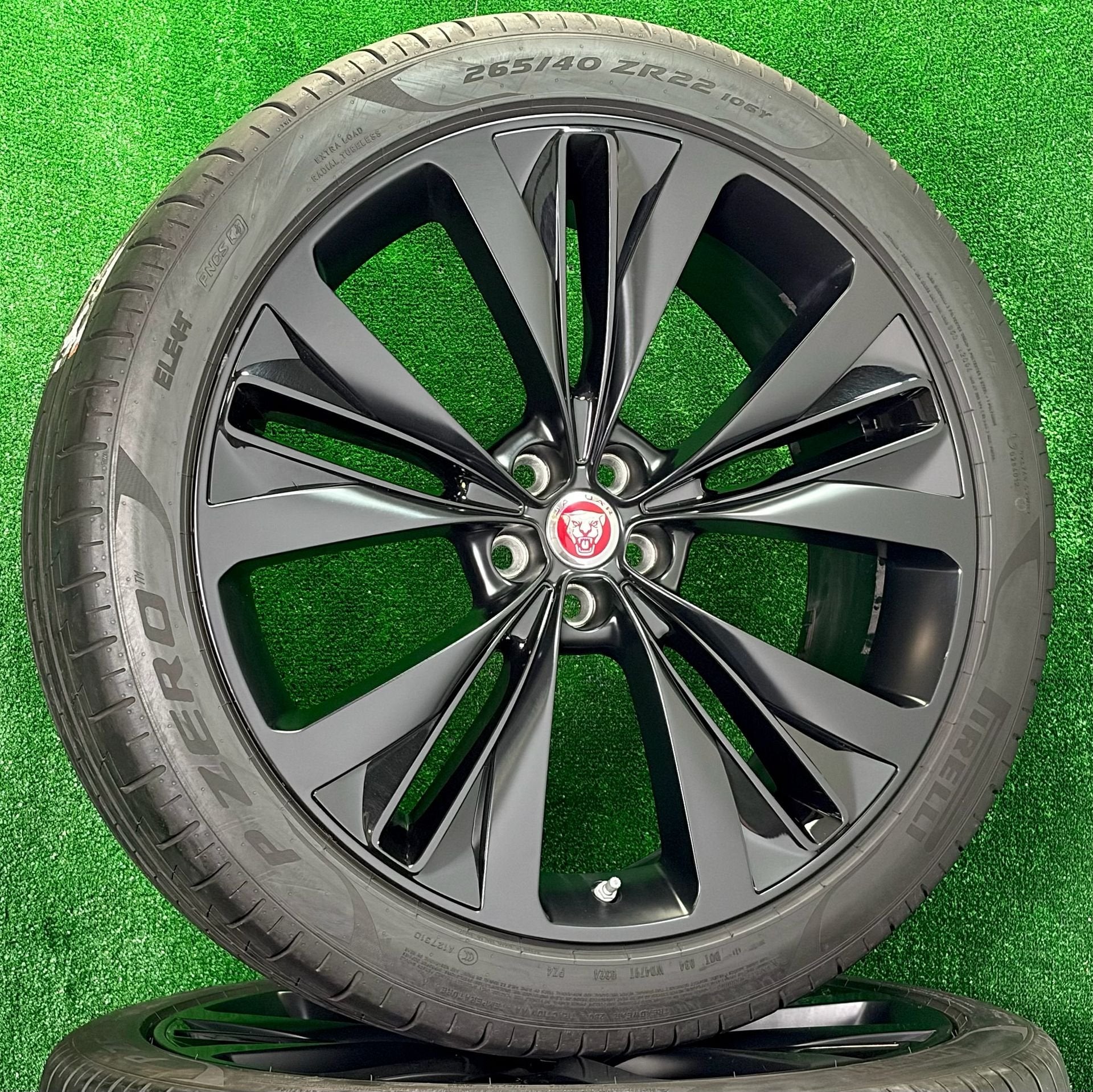 Originele 22 inch Jaguar velgen met banden I-pace F-pace, Gebruikt, -, 265 mm, -