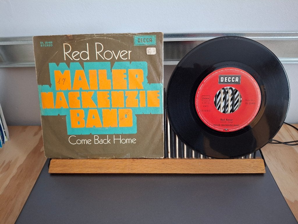 Mailer Mackenzie Band-Red rover(869) 2 euro vaste prijs, 7 inch, Single, Ophalen of Verzenden, Zo goed als nieuw